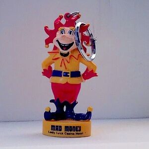 Mad Money Key Chain Bag Charm UNUSED